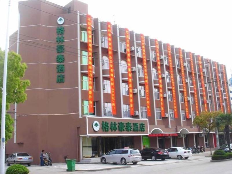 Greentree Inn Jiangsu Nantong Tongzhou Bus Station Express Hotel Eksteriør billede